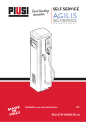 Piusi SELF SERVICE MANAGEMENT AGILIS Manual