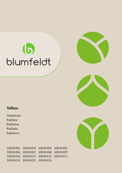 Blumfeldt Tallheo Manual