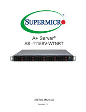 Supermicro A+ Server AS -1115SV-WTNRT User Manual