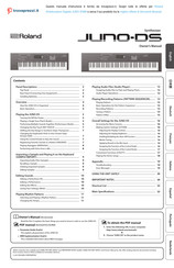 Roland JUNO-DS88 Owner's Manual