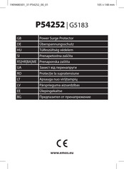 Emos P54252 Manual