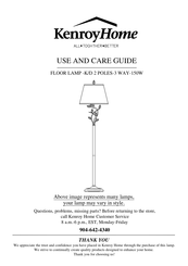 Kenroy Home K/D 2 POLES-3 WAY-150W Use And Care Manual