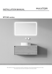 Maxtor MTC40 Series Installation Manual