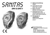 Sanitas SPM 10 Instructions For Use Manual