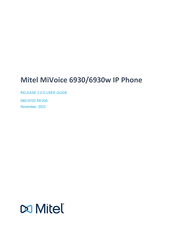 Mitel MiVoice 6930w User Manual