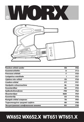 Worx WX652 Original Instructions Manual