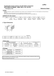 Murata GRM1555C2A9R9DA01J Reference Sheet
