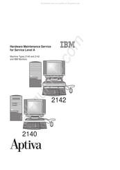 IBM Aptiva 2142 Hardware Maintenance Service