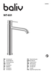 Baliv WT-651 Manual