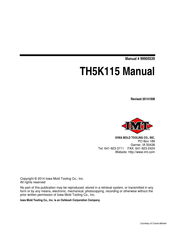 IMT TH5K115 Manual