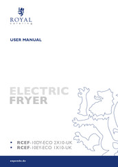 Royal Catering RCEF-10DY-ECO 2X10-UK User Manual