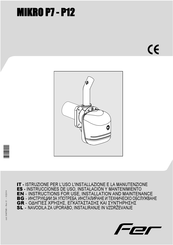 Fer MIKRO P7 Instructions For Use Manual