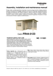 Lemeks Palmako FR44-5123 Assembly, Installation And Maintenance Manual