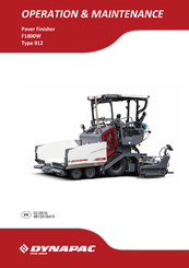 Fayat Group 912 Operation & Maintenance Manual