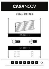 Casanoov KIT-000018 Manual