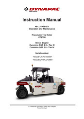 Dynapac 10000512KKC009561 Instruction Manual