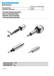 Mannesmann Demag 60074395 Installation Instructions Manual