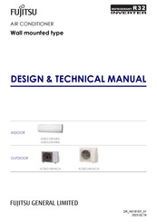 Fujitsu ASBG18KMBA Design & Technical Manual
