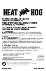 HEAT HOG HH-18SLN-A Instruction Manual