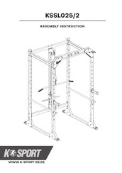 K-Sport KSSL025/2 Assembly Instruction Manual