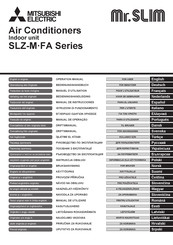 Mitsubishi Electric Mr.SLIM SLZ-M35FA Series Operation Manual