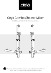 Akw Onyx 25436R-LS Installation And User Manual