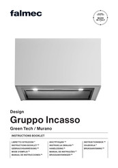 Falmec GRUPPO INCASSO EVO 105 Instruction Booklet