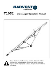 Meridian Harvest T1052 Operator's Manual