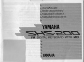 Yamaha SHS-200 Owner's Manual