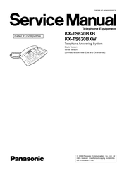 Panasonic KX-TS620BXW Service Manual