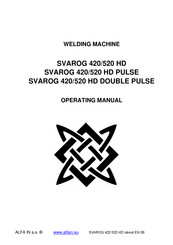 Alfain SVAROG 520 HD H2O Dpulse Operating Manual