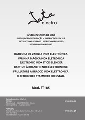 Jata electro BT185 Instructions For Use Manual