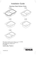 Kohler K-3362 Installation Manual
