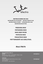 Jata electro FR678 Instructions For Use Manual