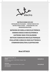 Jata electro BT5025 Instructions For Use Manual