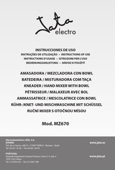 Jata electro MZ670 Instructions For Use Manual