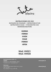 Jata electro HN928 Instructions For Use Manual