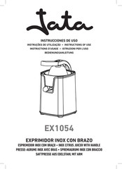 Jata electro EX1054 Instructions For Use Manual