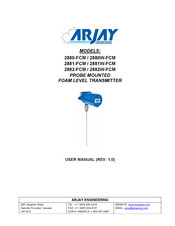 ARJAY ENGINEERING 2881W-FCM User Manual
