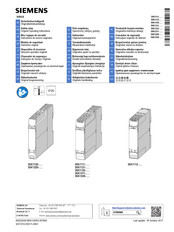 Siemens 3SK1120 Series Original Operating Instructions
