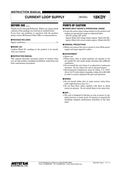 M-System 18KDY Instruction Manual