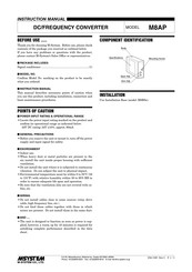 M-System M8AP Instruction Manual