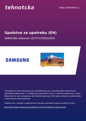 Samsung UE75TU7092UXXH User Manual