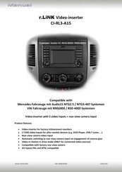 Car-Interface CI-RL3-A15 Manual