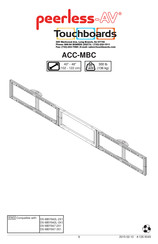 peerless-AV DS-MBY942L-3X1 Manual