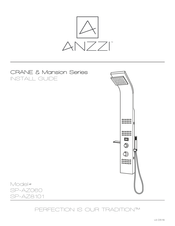 Anzzi CRANE & Mansion Series Install Manual