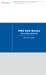 MSI PRO 22X Series User Manual