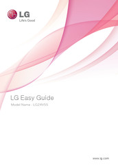 LG LG24V55 Easy Manual