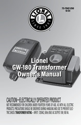 Lionel GW-180 Owner's Manual