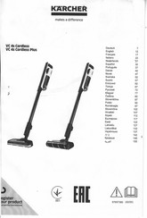 Kärcher VC 4s Cordless Plus Manual